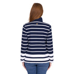 Thomas Cook Womens Ava 1/4 Zip Rugby (T6W2527077) Navy/White