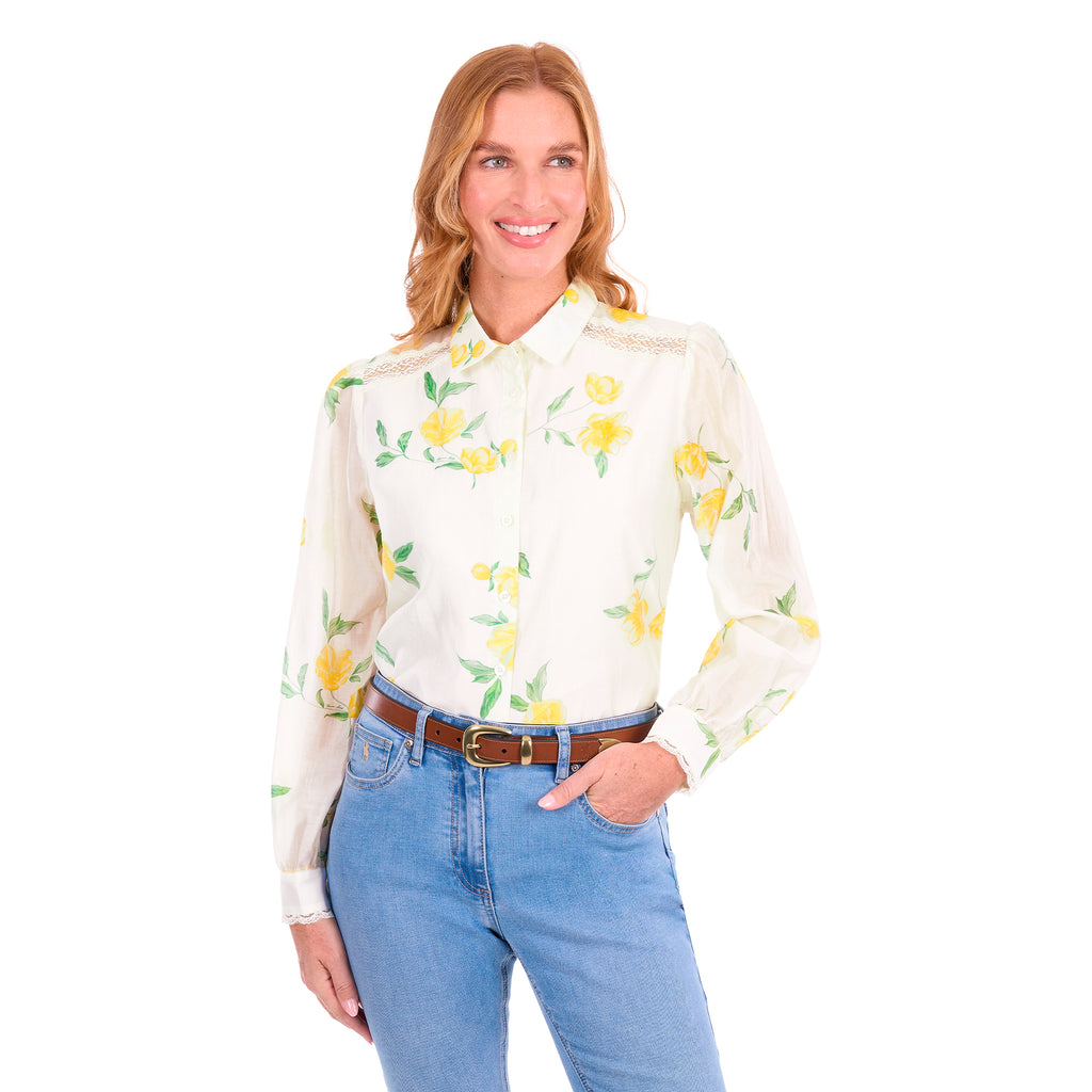 Thomas Cook Womens Belle L/S Shirt (T6S2123072) Pastel Yellow