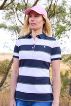 Thomas Cook Womens Beth S/S Polo (T6S2523063) Navy/Multi