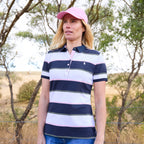 Thomas Cook Women's Beth S/S Polo (T6S2523063) Navy/Multi