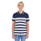 Thomas Cook Womens Blaire S/S Polo (T6S2512058) Navy/White