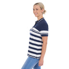 Thomas Cook Womens Blaire S/S Polo (T6S2512058) Navy/White