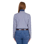 Thomas Cook Womens Celine L/S Shirt (T6W2130085) Navy/White