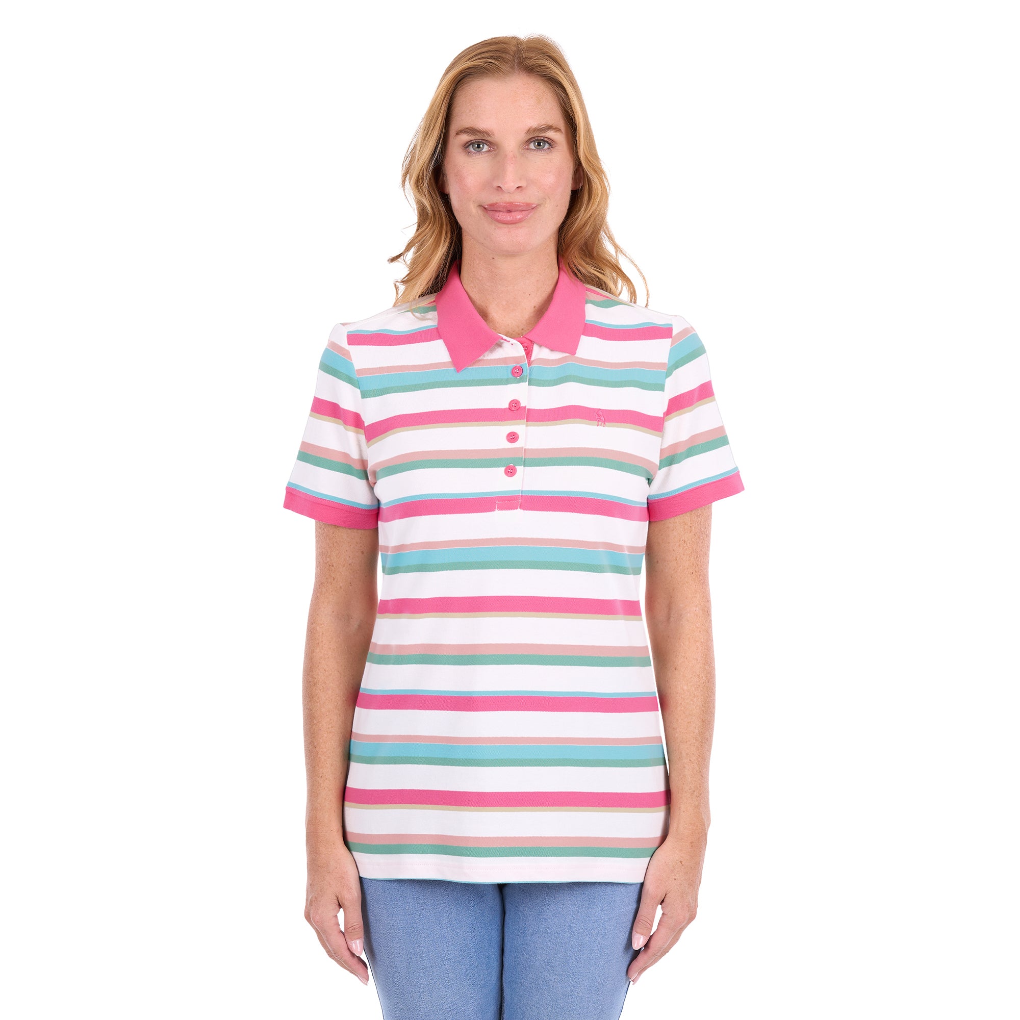 Thomas Cook Womens Chiara S/S Polo (T6S2512057) Multi