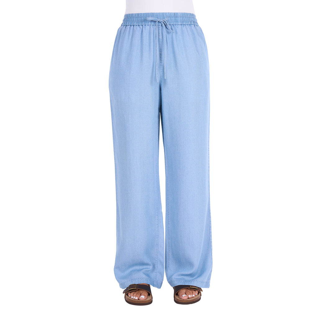 Thomas Cook Womens Clara Lyocell Pants (T6S2217100) Light Wash