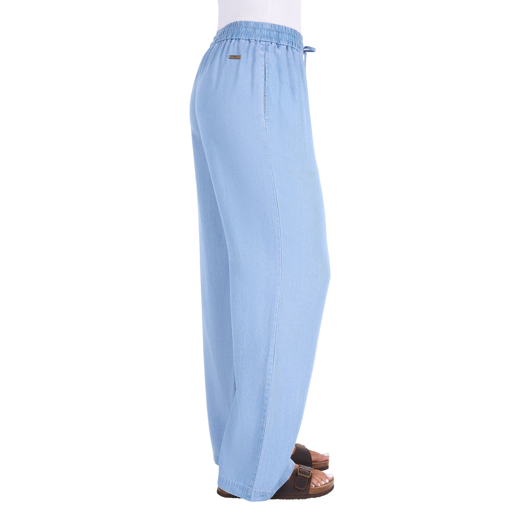 Thomas Cook Womens Clara Lyocell Pants (T6S2217100) Light Wash