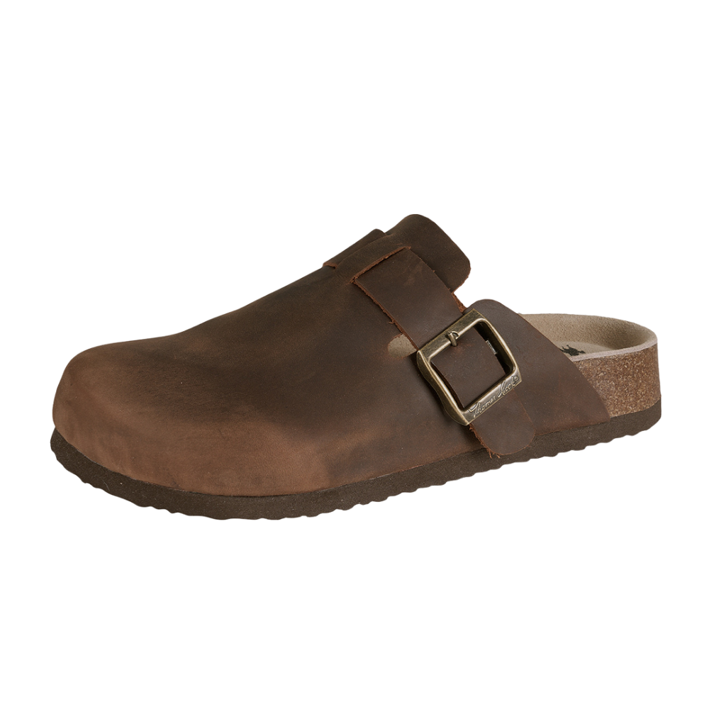 Thomas Cook Womens Cooya Clogs (TCP28530) Oiled Crazy Horse