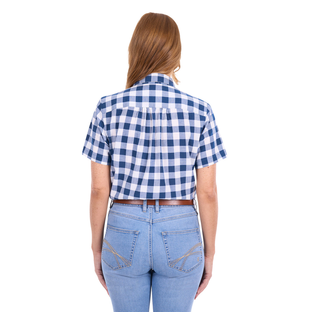 Thomas Cook Womens Dianna S/S Shirt (T6S2125087) Blue/White