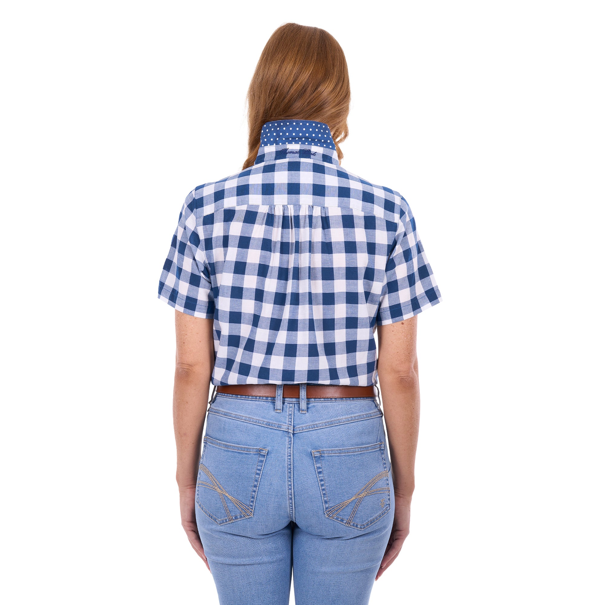 Thomas Cook Womens Dianna S/S Shirt (T6S2125087) Blue/White