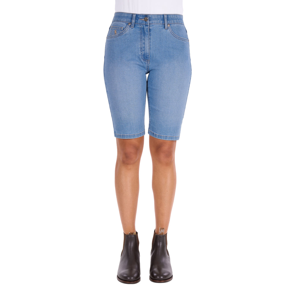 Thomas Cook Womens Ebony Denim Shorts (T6S2302064) Light Wash