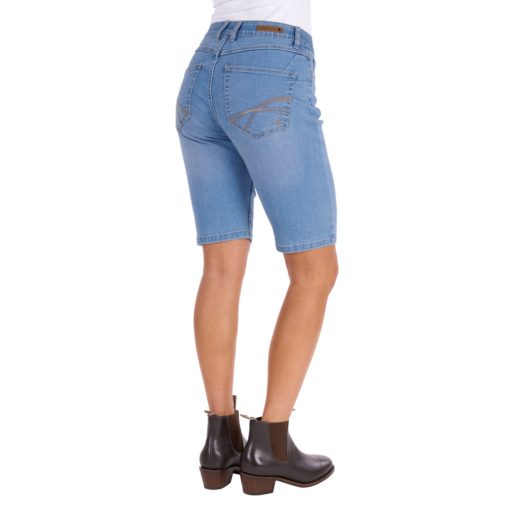 Thomas Cook Womens Ebony Denim Shorts (T6S2302064) Light Wash