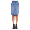 Thomas Cook Womens Ebony Denim Skirt (T6S2410064) Light Wash