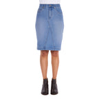 Thomas Cook Womens Ebony Denim Skirt (T6S2410064) Light Wash