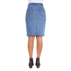 Thomas Cook Womens Ebony Denim Skirt (T6S2410064) Light Wash