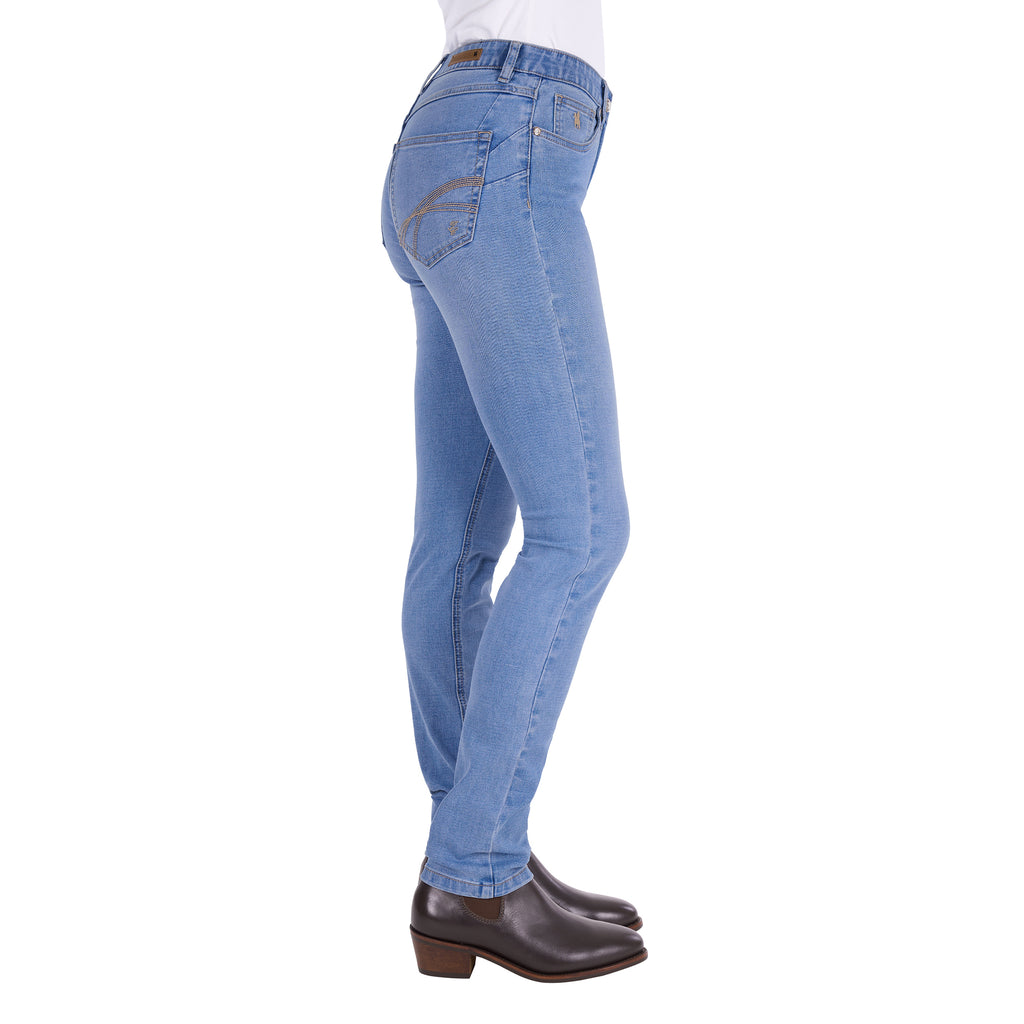 Thomas Cook Womens Ebony Slim Leg Jeans (T6S2215064) Light Wash