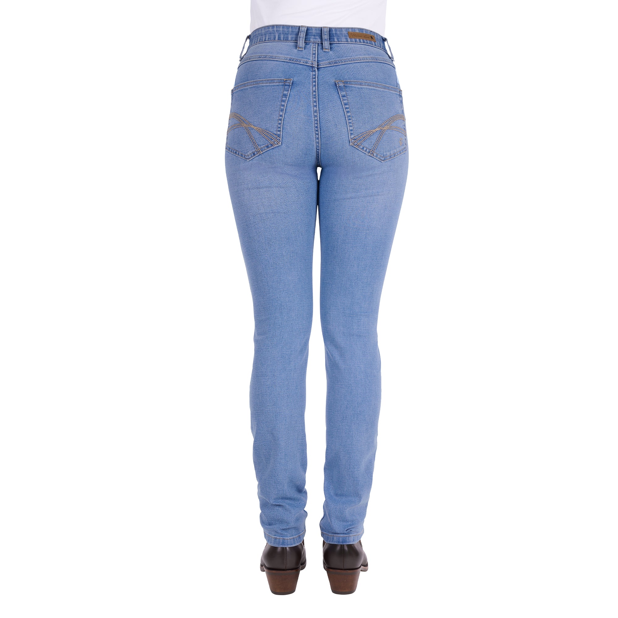 Thomas Cook Womens Ebony Slim Leg Jeans (T6S2215064) Light Wash