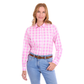 Thomas Cook Womens Eliza L/S Shirt (T6S2130065) Pink/White