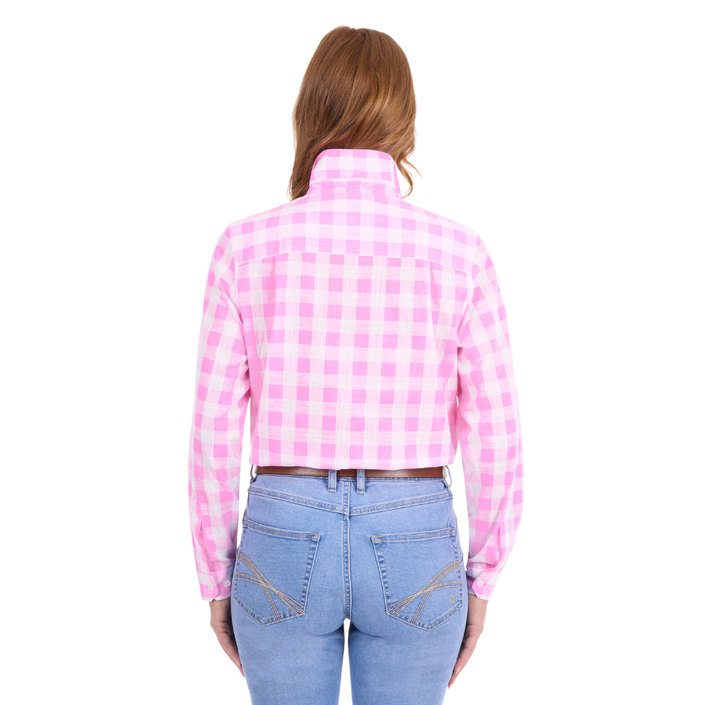 Thomas Cook Womens Eliza L/S Shirt (T6S2130065) Pink/White