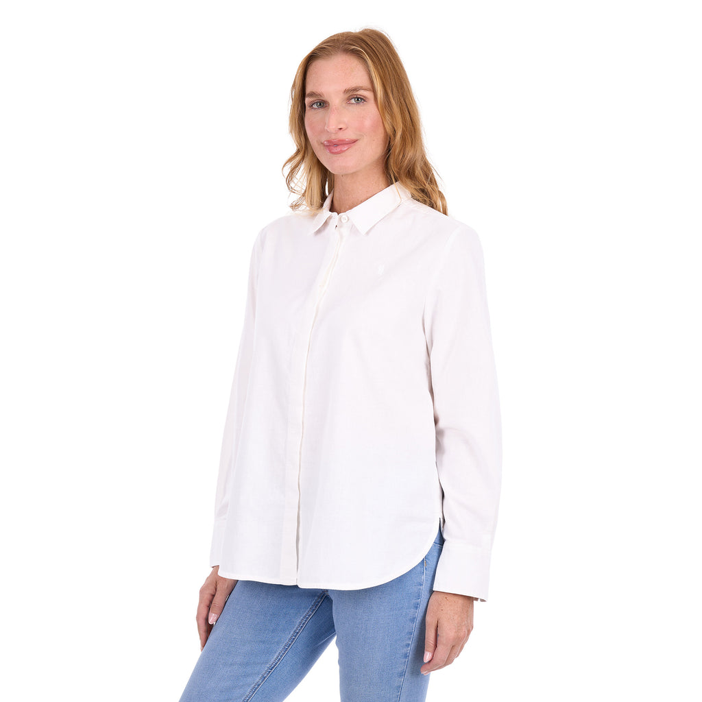 Thomas Cook Womens Elvie L/S Shirt (T6S2124084) White