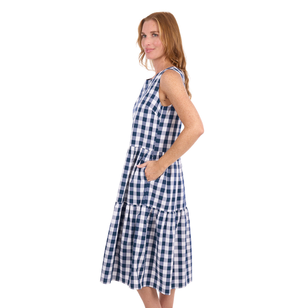 Thomas Cook Womens Emily Dress (T6S2418095) Navy/White