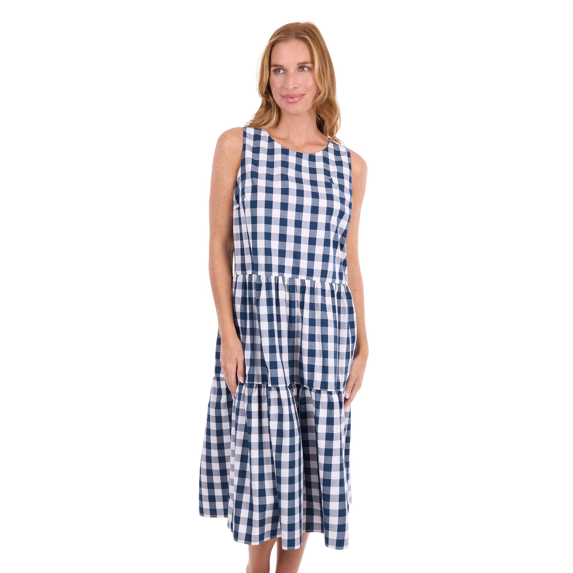 Thomas Cook Womens Emily Dress (T6S2418095) Navy/White