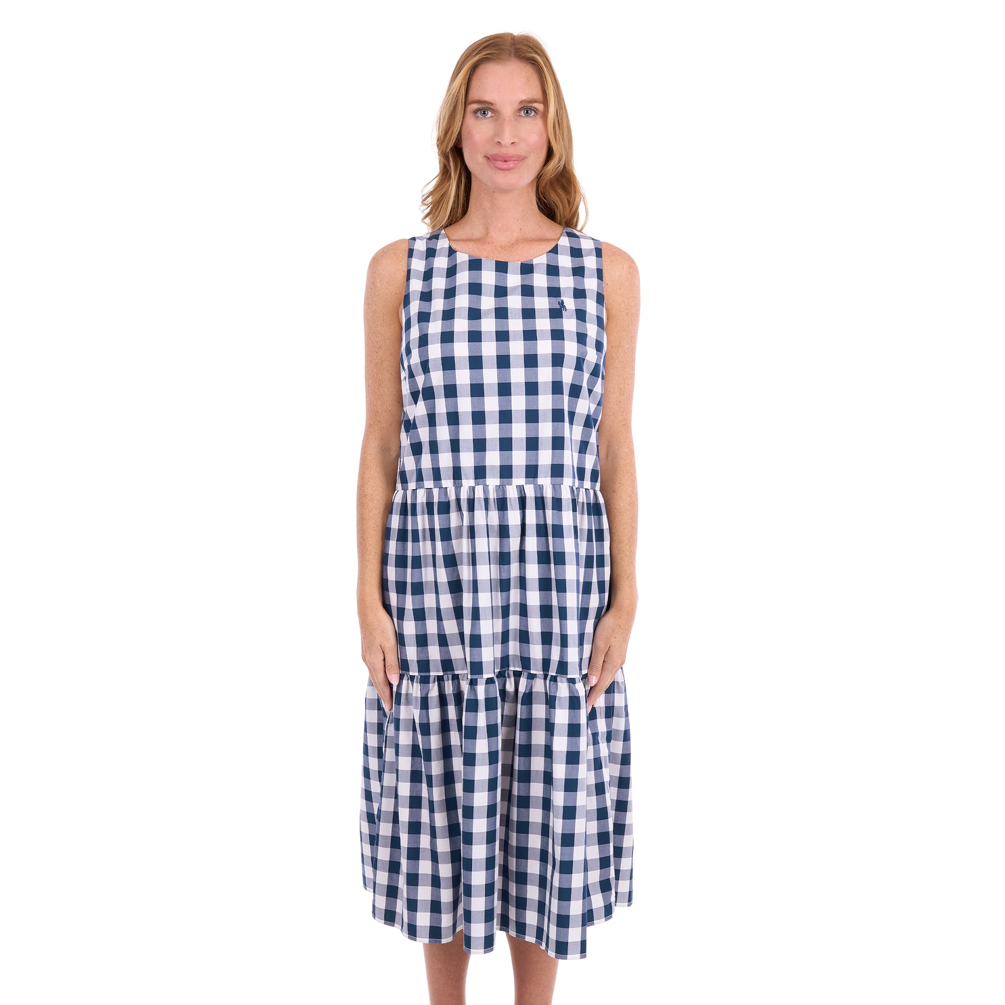 Thomas Cook Womens Emily Dress (T6S2418095) Navy/White