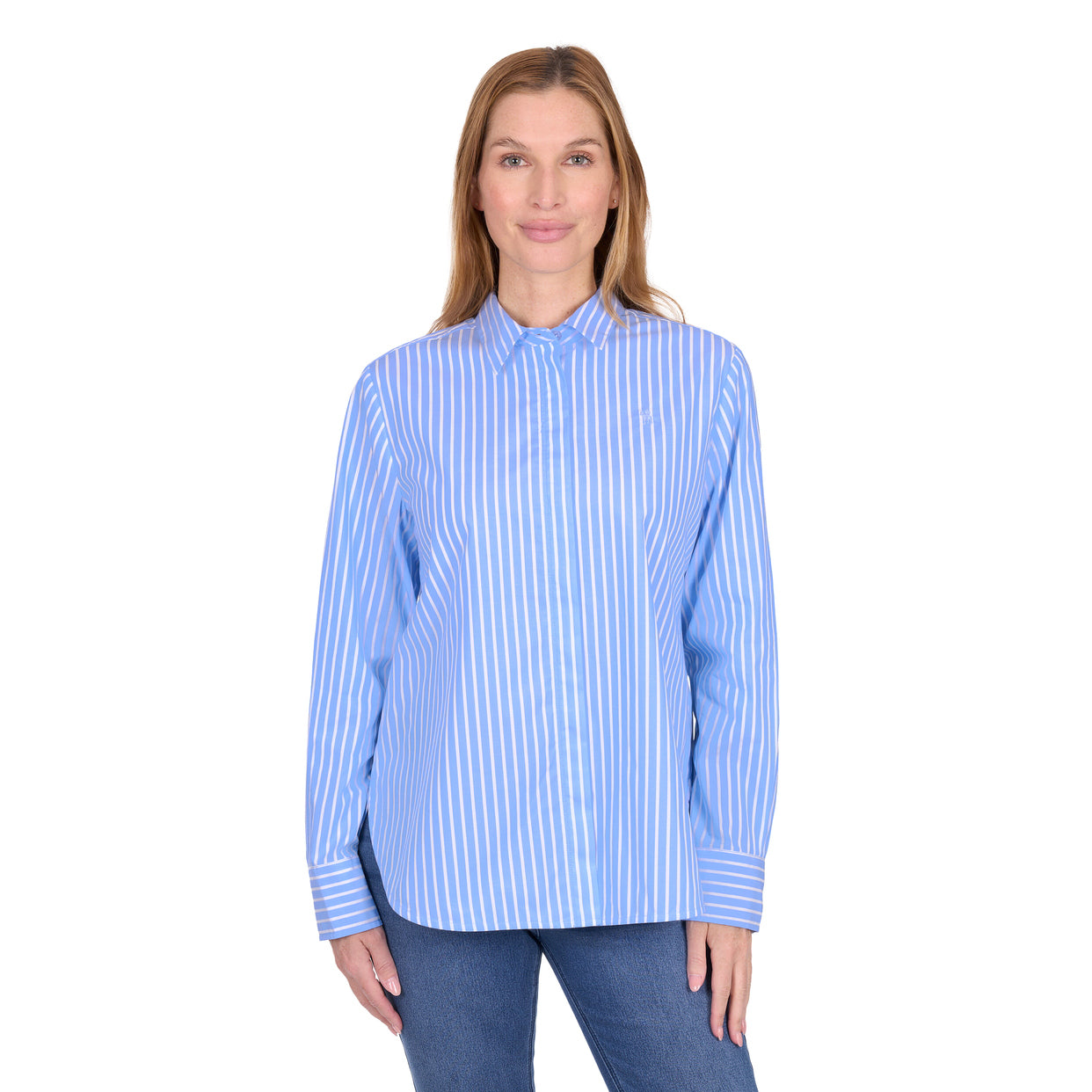 Thomas Cook Womens Esther L/S Shirt (T6W2124068) Sky Blue