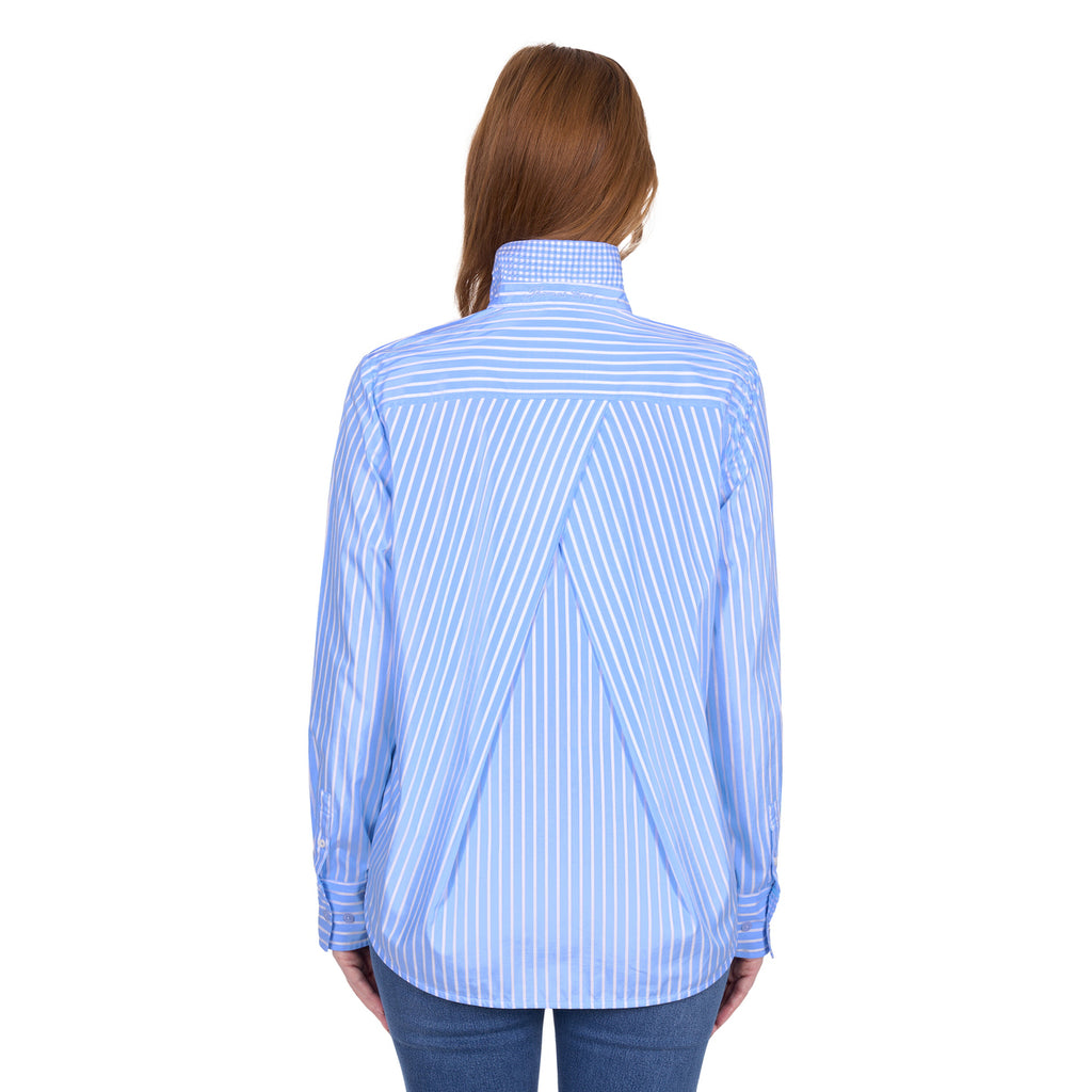 Thomas Cook Womens Esther L/S Shirt (T6W2124068) Sky Blue