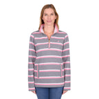 Thomas Cook Womens Jane 1/4 Zip Rugby (T6W2527079) Charcoal Marle