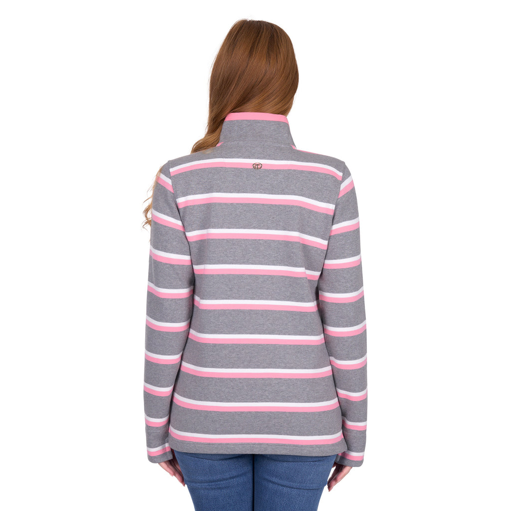 Thomas Cook Womens Jane 1/4 Zip Rugby (T6W2527079) Charcoal Marle