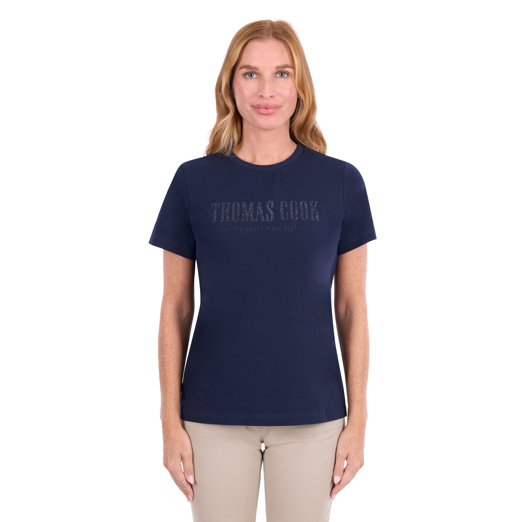Thomas Cook Womens Jo S/S Tee (T6S2515105) Navy