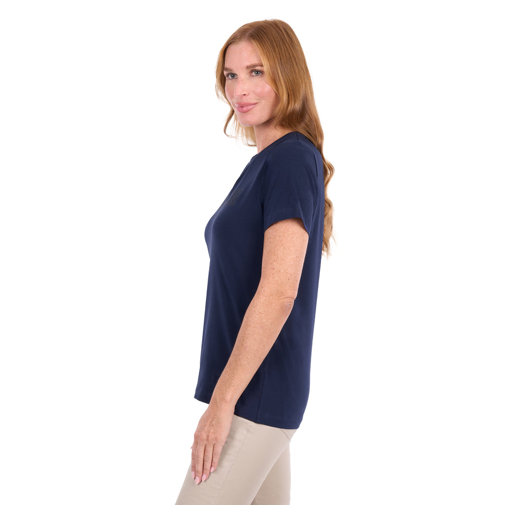 Thomas Cook Womens Jo S/S Tee (T6S2515105) Navy