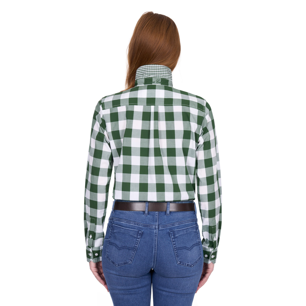 Thomas Cook Womens Judy L/S Shirt (T6W2110059) Green/White
