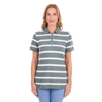 Thomas Cook Womens Lani S/S Polo (T6S2551056) Khaki/White