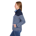 Thomas Cook Womens Lexi 1/4 Zip Rugby (T6W2527078) Blue/Navy