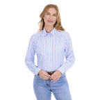 Thomas Cook Womens Louisa L/S Shirt (T6S2123102) Blue/White