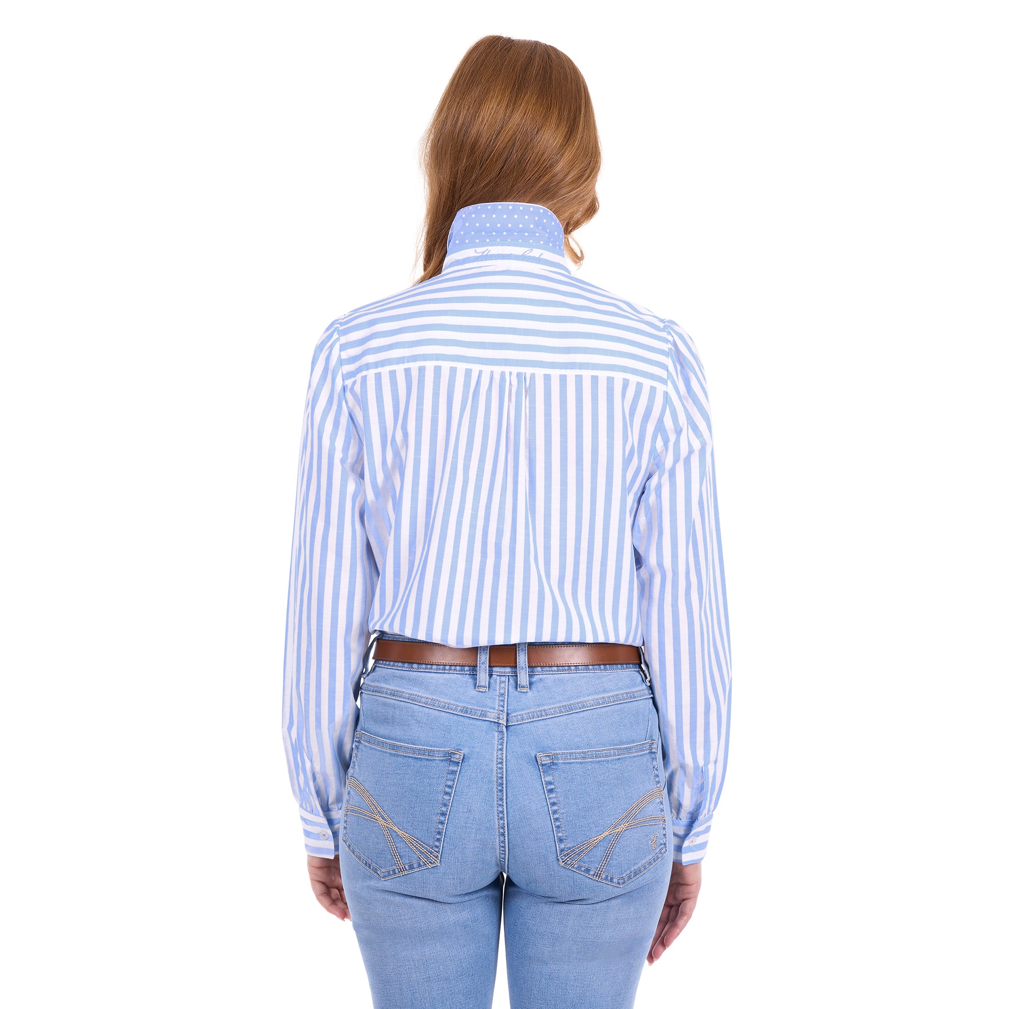 Thomas Cook Womens Louisa L/S Shirt (T6S2123102) Blue/White