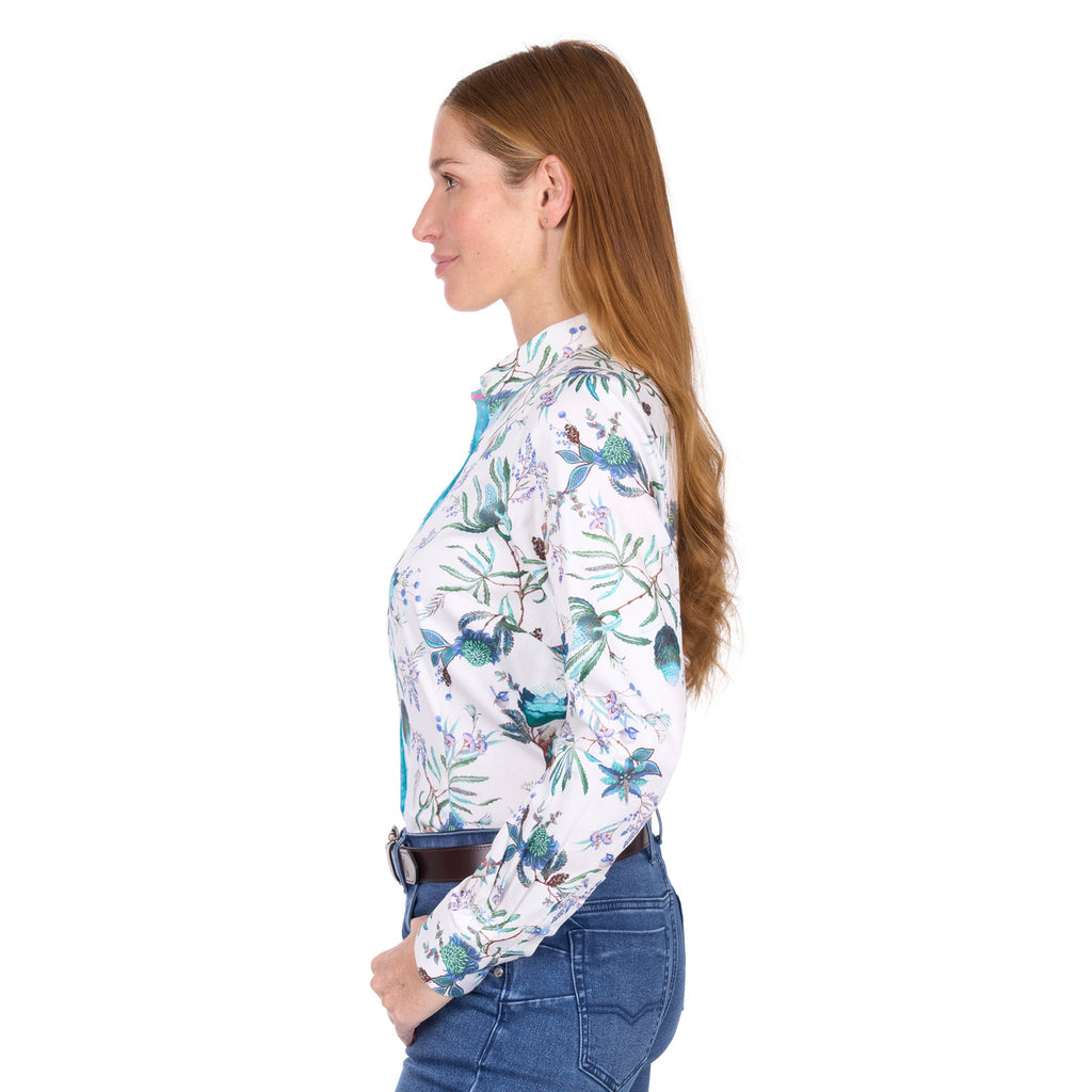 Thomas Cook Womens Lucinda L/S Shirt (T6W2118065) Blue/White