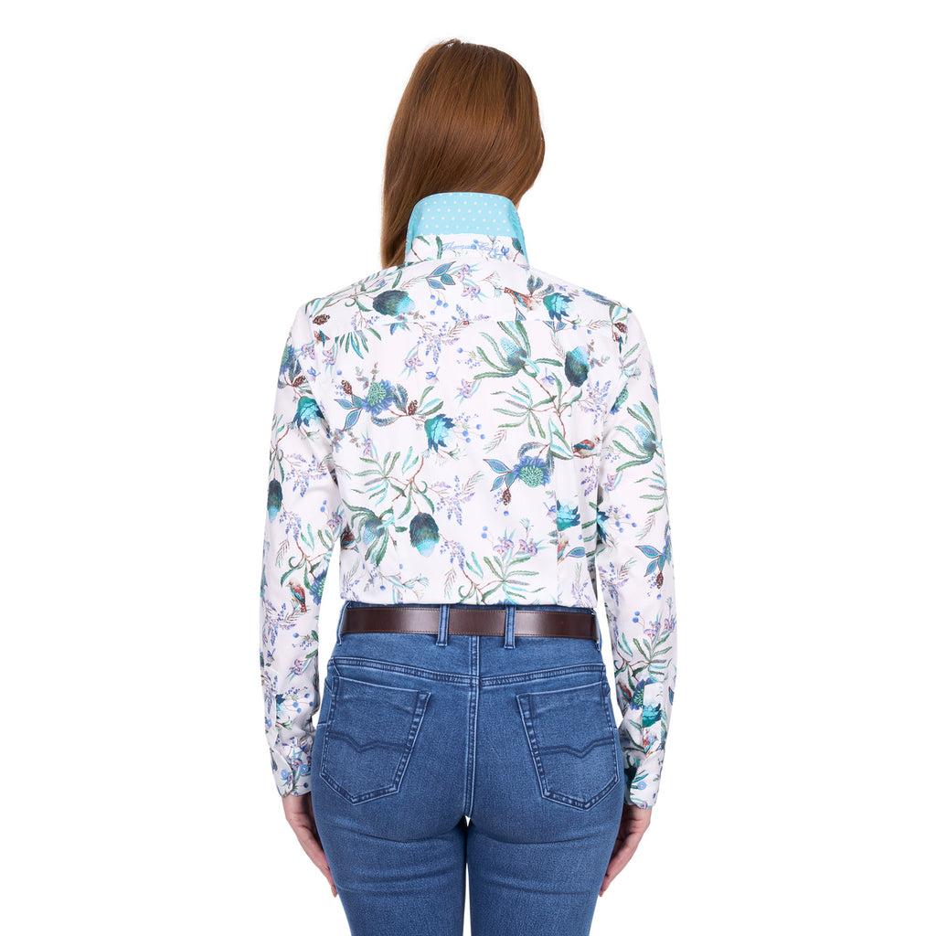 Thomas Cook Womens Lucinda L/S Shirt (T6W2118065) Blue/White