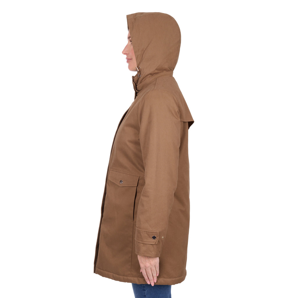 Thomas Cook Womens Madison Parka (T6W2725055) Dark Tan