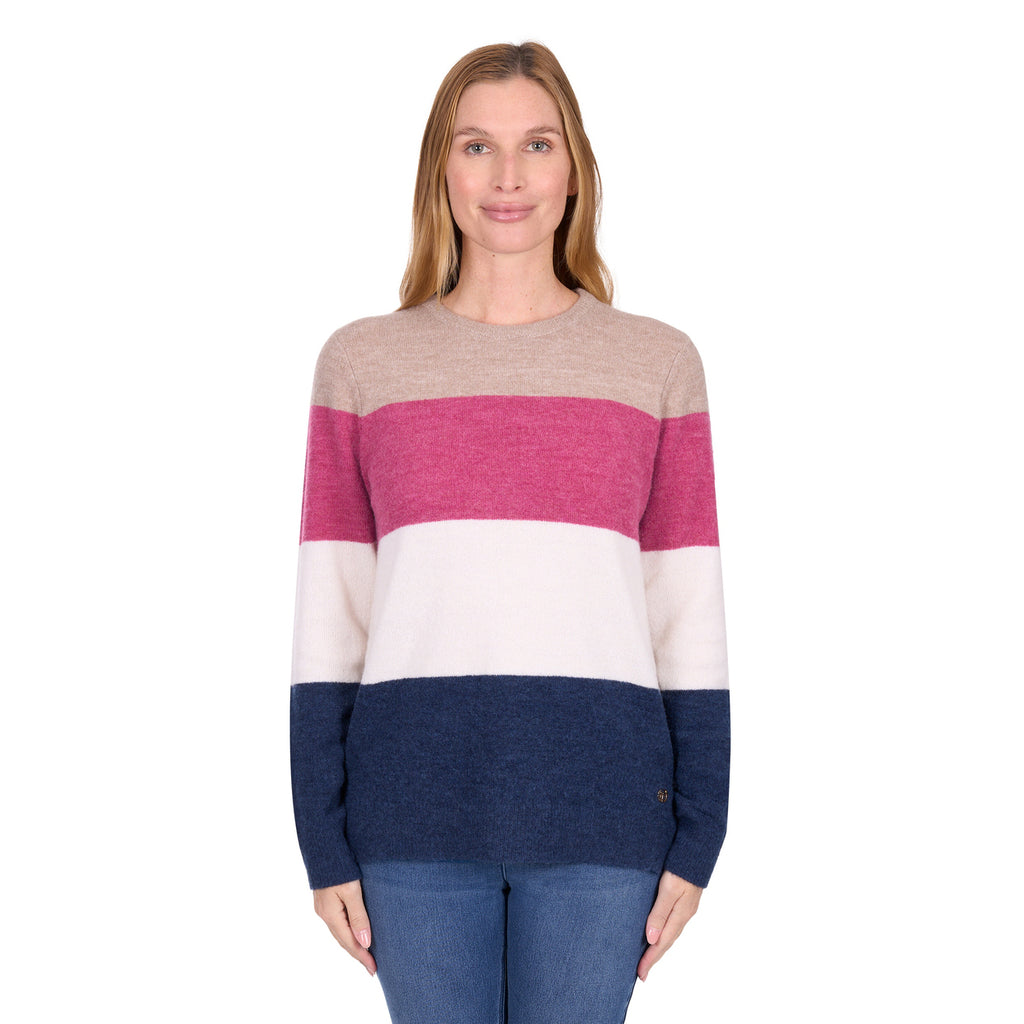 Thomas Cook Womens Maya Jumper (T6W2546091) Raspberry/Multi