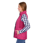 Thomas Cook Womens Mayfield Reversible Vest (T6W2620056) Hot Pink/Navy