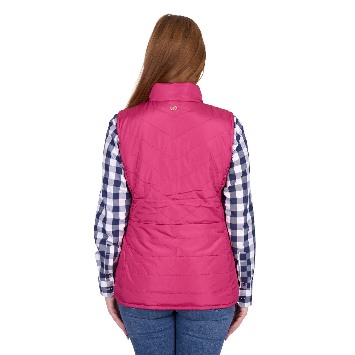 Thomas Cook Womens Mayfield Reversible Vest (T6W2620056) Hot Pink/Navy