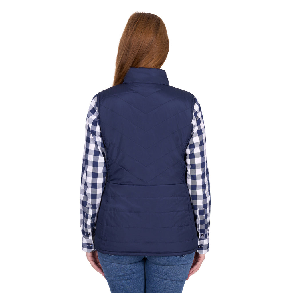 Thomas Cook Womens Mayfield Reversible Vest (T6W2620056) Hot Pink/Navy