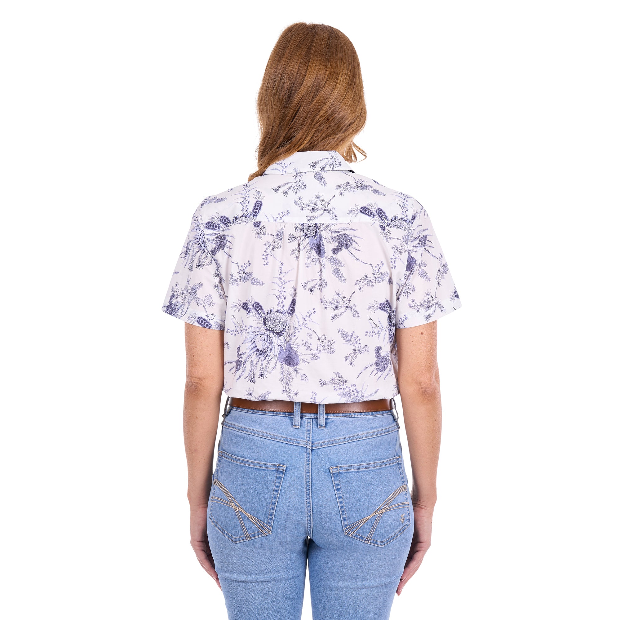 Thomas Cook Womens Mia S/S Shirt (T6S2125078) Navy/White