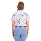 Thomas Cook Womens Mia S/S Shirt (T6S2125078) Navy/White