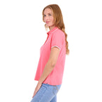 Thomas Cook Womens Michelle S/S Polo (T6S2523051) Coral