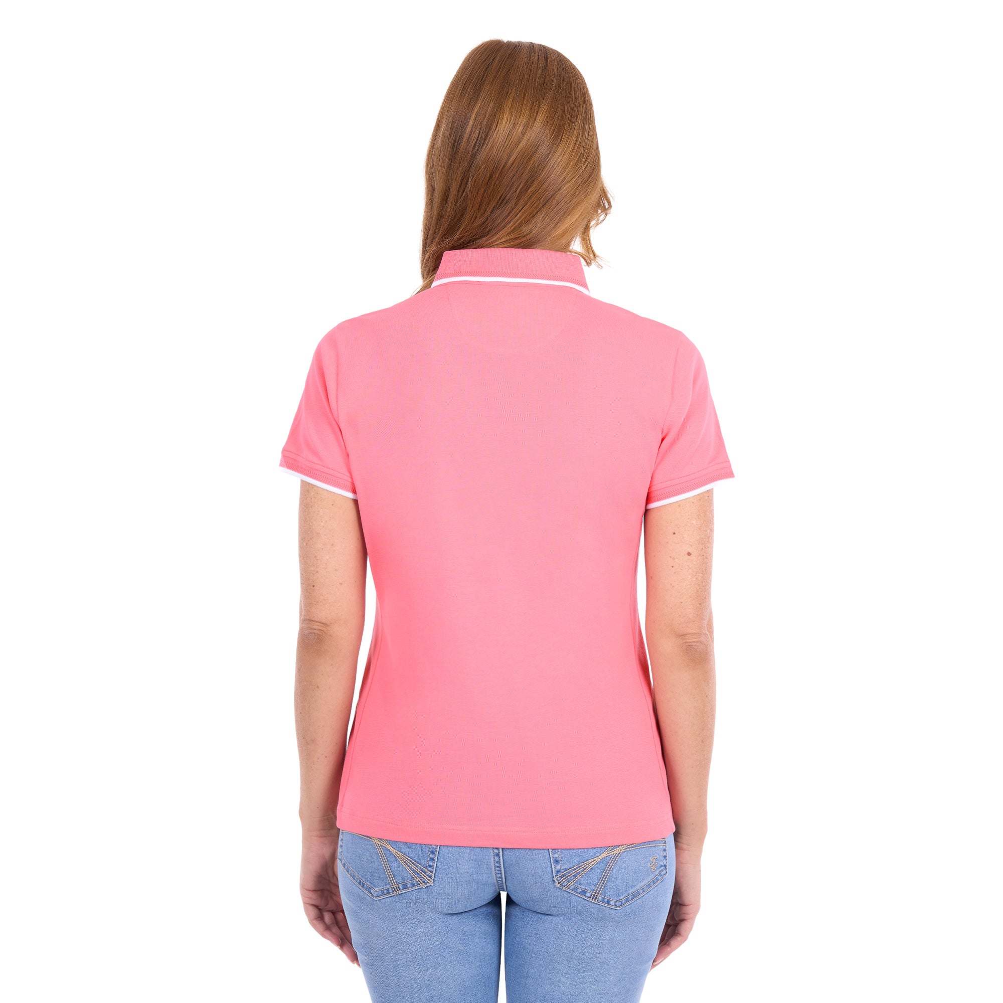 Thomas Cook Womens Michelle S/S Polo (T6S2523051) Coral