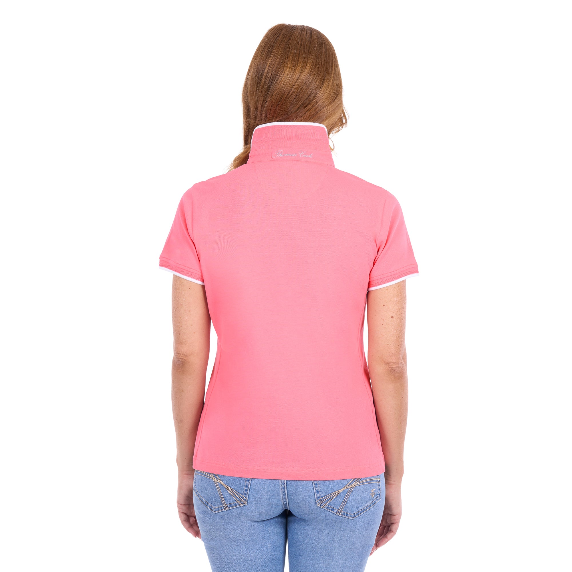 Thomas Cook Womens Michelle S/S Polo (T6S2523051) Coral