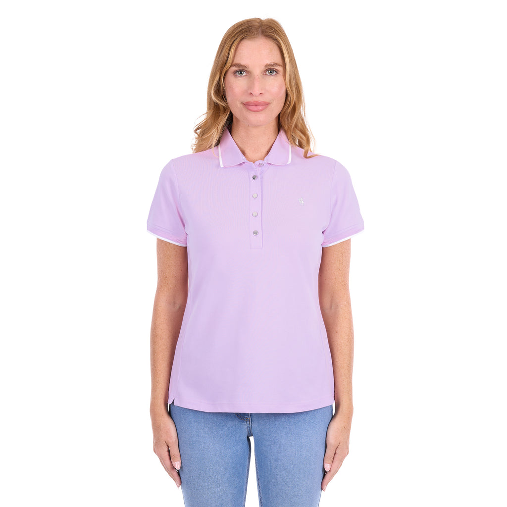 Thomas Cook Womens Michelle S/S Polo (T6S2523051) Lilac